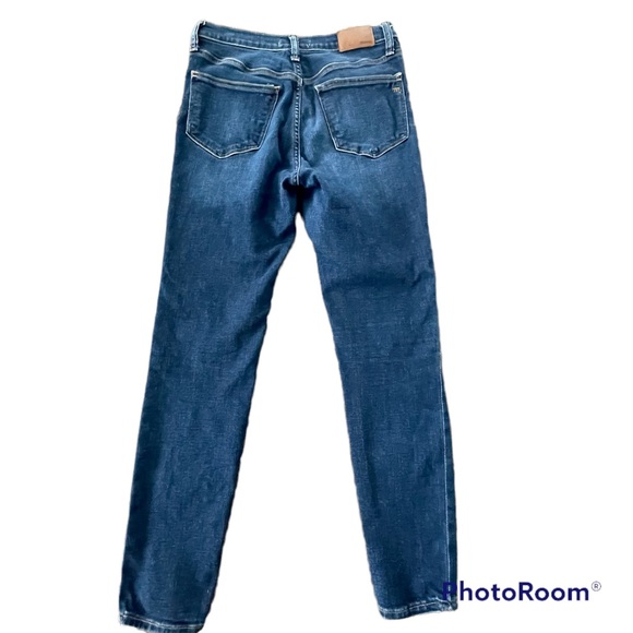 Madewell Mid-Rise Skinny Dark Wash Jeans Size 28 - Picture 5 of 16